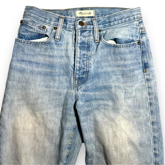 Madewell Dad Jeans in Duane Wash 24 - Picture 3 of 9